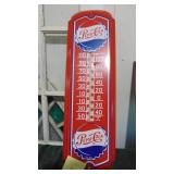 Newer Pepsi Thermometer, 27" Tall