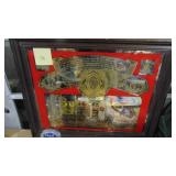 Budweiser Framed Mirror, 23" x 28"