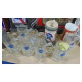 7-Matching PBR Mugs and 2 Other Mugs