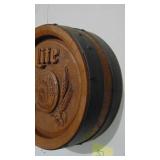 Miller Light Plastic Barrel Sign, 17" Rd