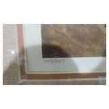 Wildlife Print, M Pettis, 455/580, 26.5" x 34.5"