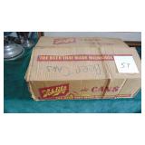 Box of Schlitz 12oz Cans, Maybe Tumblers?