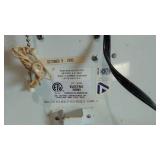 Red Dog Electric Clock, 17" Rd