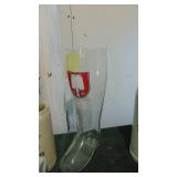 5-German Steins and Large Glass Boot Mug