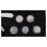 US Quarter Series with Knife