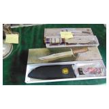 Sky Dancer and Chippawa Hunting Knife