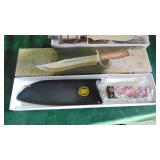 Sky Dancer and Chippawa Hunting Knife