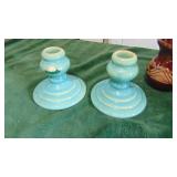 3 Pcs of Rosemeade and one Pc of Sioux Pottery