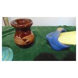 3 Pcs of Rosemeade and one Pc of Sioux Pottery