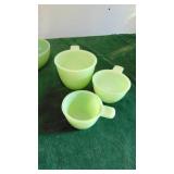 Jadeite Measuring Cups and Bowls