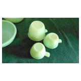 Jadeite Measuring Cups and Bowls