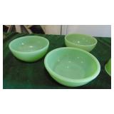 Jadeite Measuring Cups and Bowls