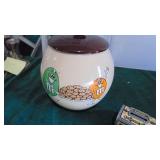 M&M Cookie Jar and Vintage Captain Kidd Bank