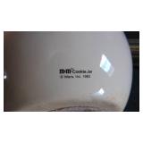 M&M Cookie Jar and Vintage Captain Kidd Bank