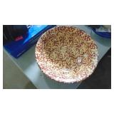 Spongeware Pitcher and Bowl