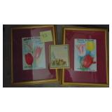 Various Framed Pictures