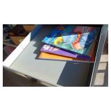 Metal Drawer Cabinet with Contents, Very Heavy, 52.5" x 20" x 25.5"