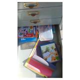 Metal Drawer Cabinet with Contents, Very Heavy, 52.5" x 20" x 25.5"