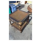 Rd Wicker Table and Square Wicker Table