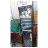 Metal Lockable Cabinet With Key, 62" x 12" x 11"