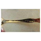 Set of Gold Colored Stainless Silverware Set, Approx 98Pcs