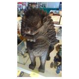 21" Foo Dog Guardian Lion Sculpture