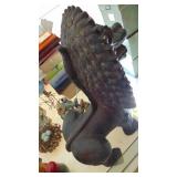 21" Foo Dog Guardian Lion Sculpture