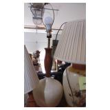 4-Table Lamps and 1 Floor Lamp