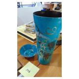 2- Vintage Enamel Painting over Copper