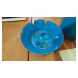 2- Vintage Enamel Painting over Copper