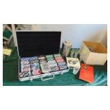 Poker Set and Bar Items