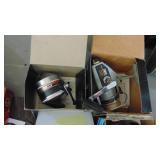 5- Various Fishing Reels