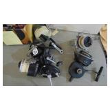 7-Reels, 3-Empty Boxes and Vintage Flashlight