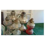 Various Oil Lamps