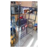 Rolling Metal Rack, 36"x57"x14"