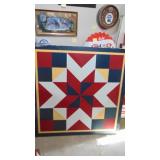 48" x 48" Handpainted Barn Quilt Sign
