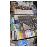 Selection of VHS and CD