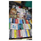 Selection of VHS and CD