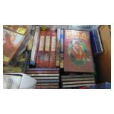 Selection of VHS and CD