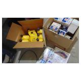 Oil Filters, 7-New Bottles of Oil and Old Road Magazines