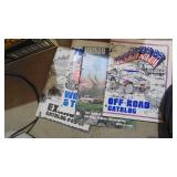 Oil Filters, 7-New Bottles of Oil and Old Road Magazines