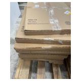 *Pallet of 10* (24 IN. X 14 IN. Espresso Wood Shelves)