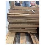 *Pallet of 10* (24 IN. X 14 IN. Espresso Wood Shelves)