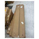 *Pallet of 3* (14 in. x 72 in. Classic White Wood Vertical Panels (2-Pack))