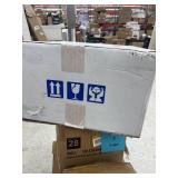 MUSTEE 17 in. x 20 in. Fiberglass Self-Rimming Utility Sink in White