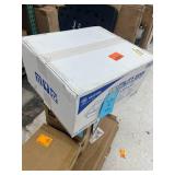 MUSTEE 17 in. x 20 in. Fiberglass Self-Rimming Utility Sink in White