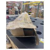 48 IN. W X 96 IN. D Black Overhead Garage Storage Rack