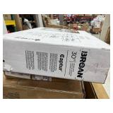 Broan-NuTone Glacier BCSQ1 30 in. 375 Max Blower CFM Convertible Under-Cabinet Range Hood with Light in Stainless Steel