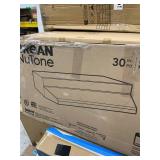 Broan-NuTone RL6200 Series 30 in. Ductless Under Cabinet Range Hood with Light in Stainless Steel