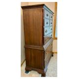 Solid Cherry Jamestown Sterling 8 Drawer Highboy Dresser